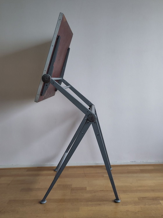 Ahrend de Cirkel Reply Tavolo da Disegno Friso Kramer, Scrivanie, Metallo, Legno, Bianco (foto 6 di 15)