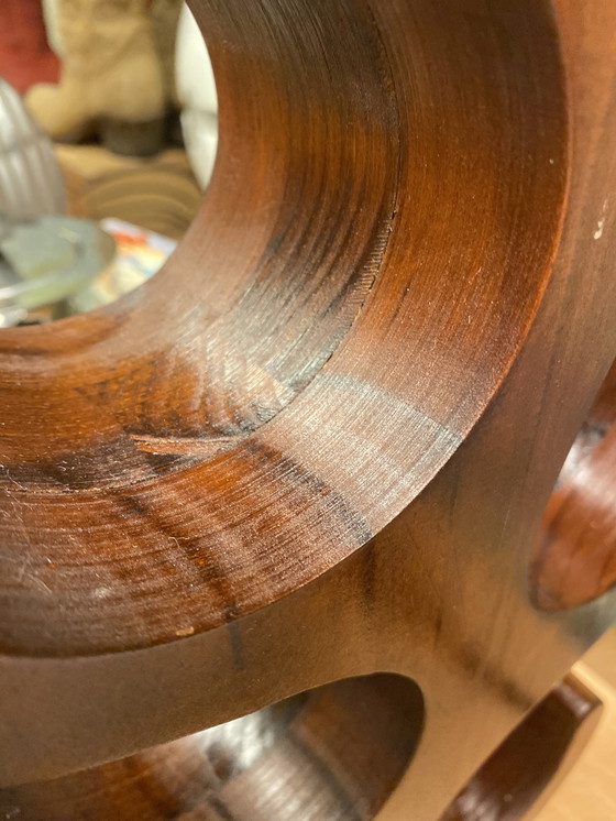 Image 1 of Wijnrek / Flessenrek Acaciahout