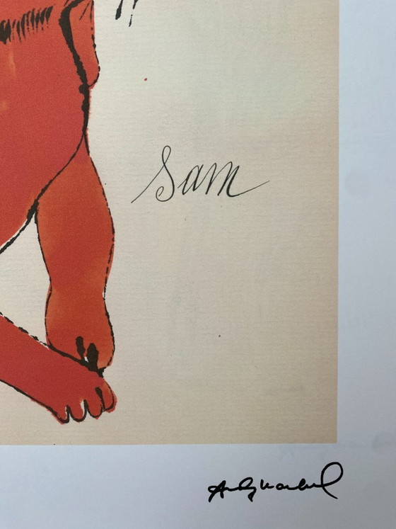 After Andy Warhol, Sam, 1980s, Lithograph – Lithographs & prints, Paper (photo 5 of 8)