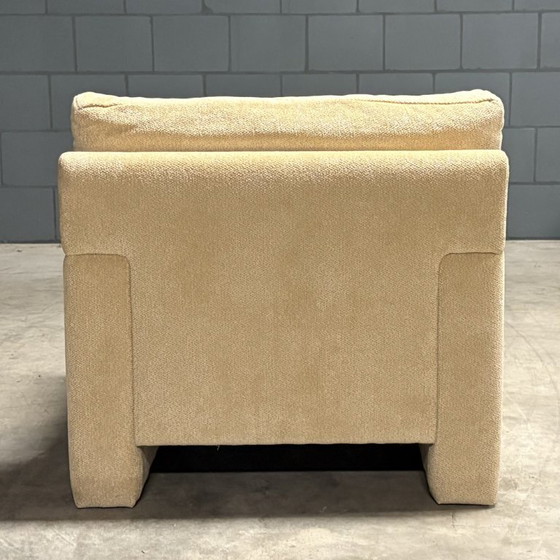 Fauteuil - Beige Stof - Erpo International – Textile, Vintage (photo 6 of 11)