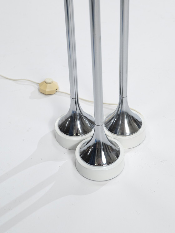Image 1 of Drieglobbige vloerlamp van Targetti, Italië 1970