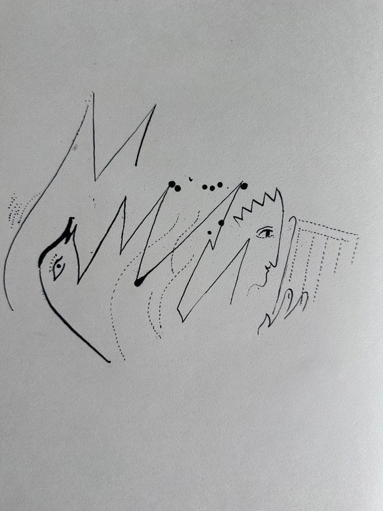 Image 1 of Marc Chagall Litho van Verve