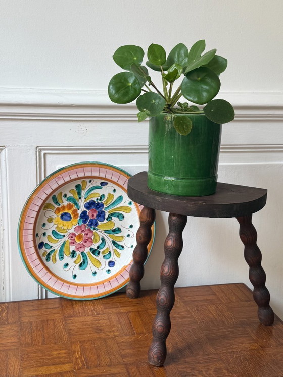Image 1 of Floral Mediterranean ceramic dish