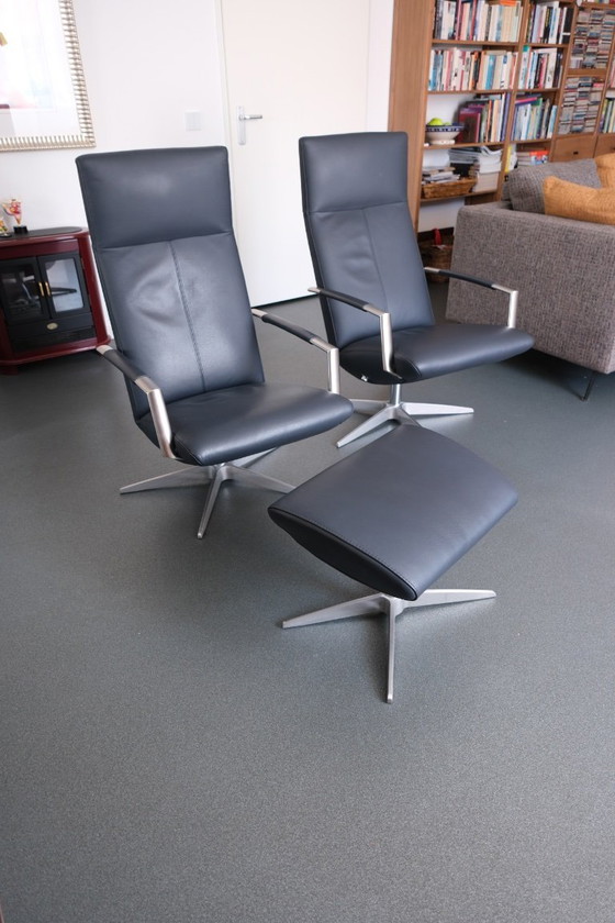 Image 1 of Fauteuil 2x + Hocker