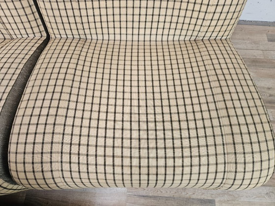 Divano modulare in tessuto a quadri, 1970 – Divani modulari, Tessile (photo 12 of 18)