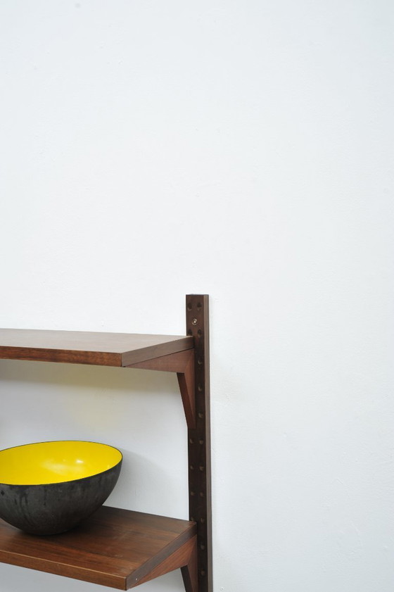 Image 1 of Étagère murale "Royal System" en bois de noyer de Poul Cadovius pour CADO (années 1950)