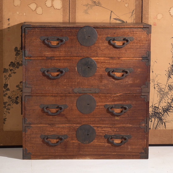 Commode de rangement antique - Période Meiji / Taishō (c. ) #41 – Metal (photo 4 of 40)