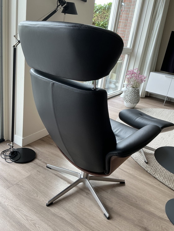 Image 1 of Silla giratoria Time-Out con reposapiés