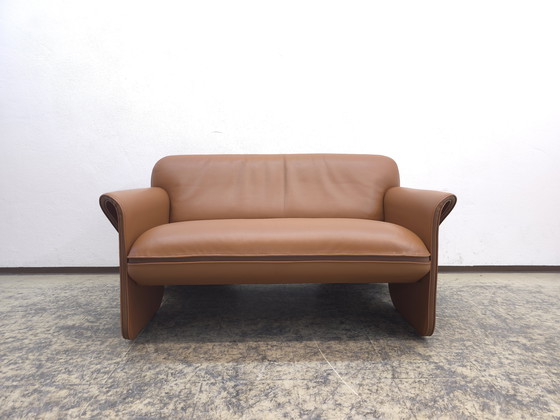 Image 1 of De Sede ds 125 Cognac Designer Sofa Leather Sofa Couch Gerd Lange