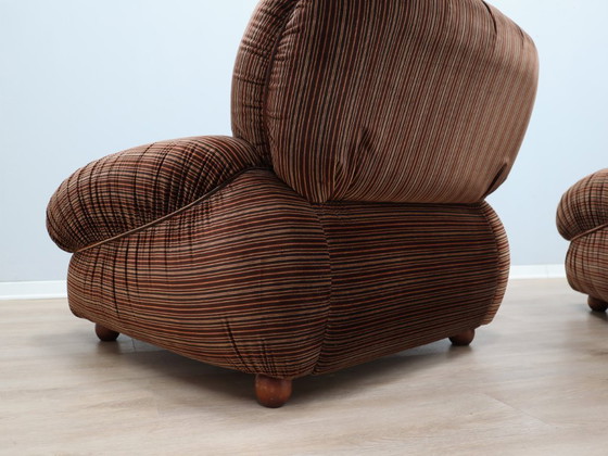 Image 1 of Set di 2 poltrone italiane nello stile di Piazzesi Design anni '70