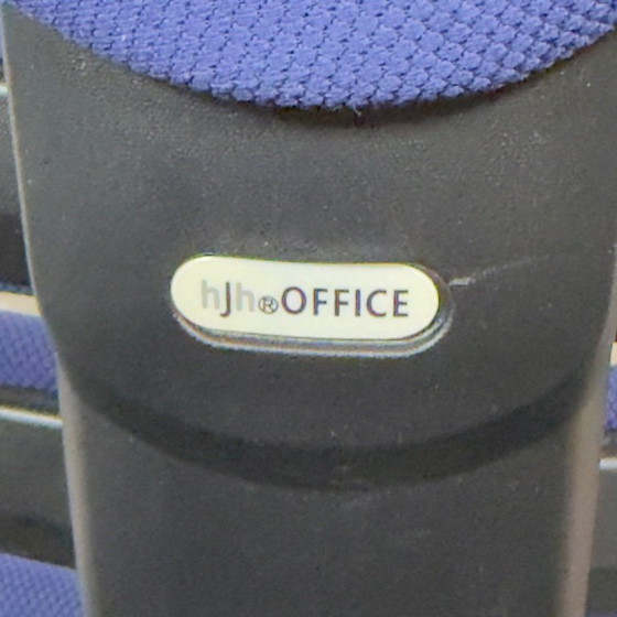 Image 1 of hjh office Ergo Line II  bureaustoel stof -blauw