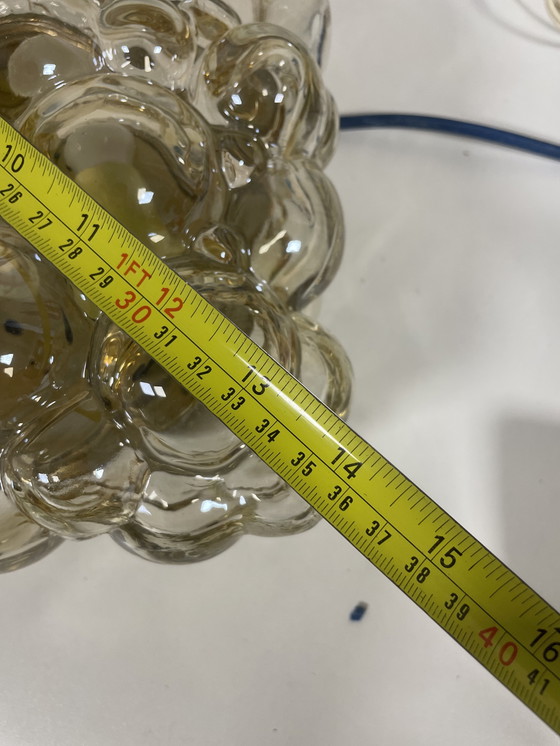 Image 1 of  Vintage Helena Tynell grote plafonnière van Glashutte Limburg  