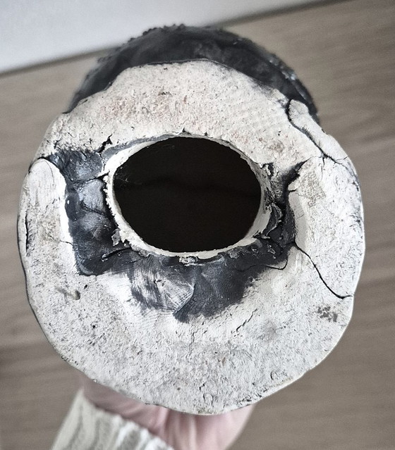 Image 1 of Scultura artistica Testa umana - Nero - Studio Potery