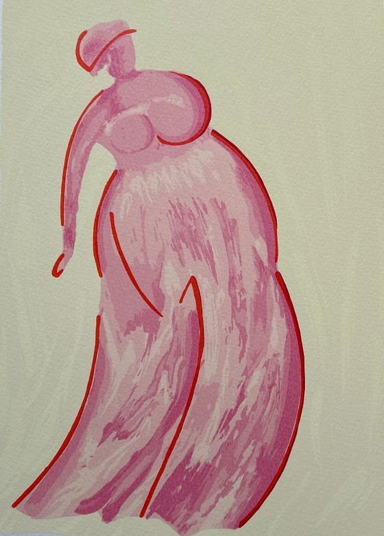 Image 1 of Screen print Ida Kers