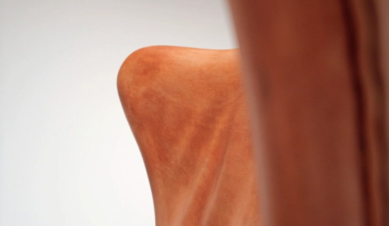 Egg Chair in natural Rustik leather by Arne Jacobsen for Fritz Hansen, Hans-Agne Jakobssen, Swivel chairs (photo 6 of 13)