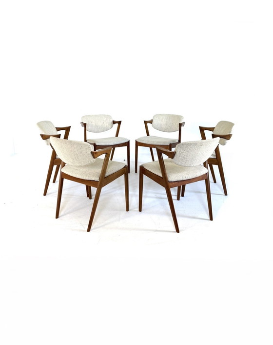 Image 1 of 6x modelo nº 42, Kai Kristiansen, Schou Andersen '60