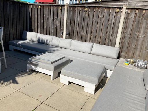 Lounge set 5-piece including all cushions