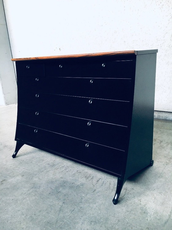 Image 1 of Cassettiera di design postmoderno di Umberto Asnago per Giorgetti, Italia, anni '80