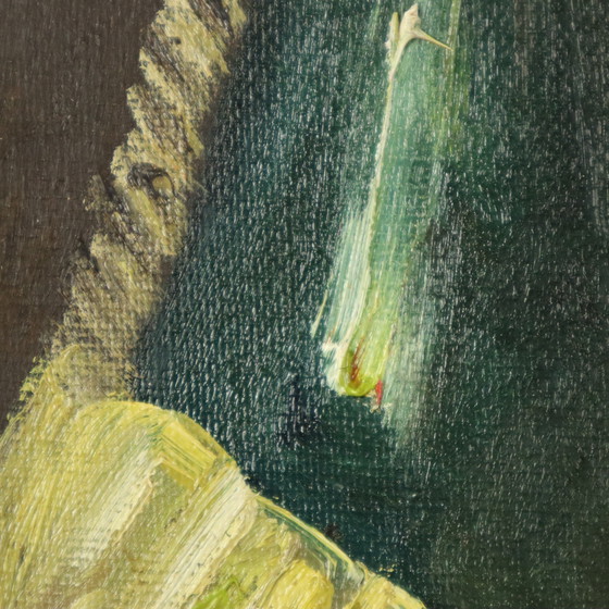 Image 1 of Natura morta con vino e frutta