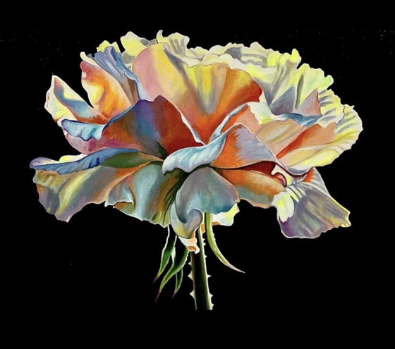 Image 1 of Beautiful Painting Flor by Reinier Alejandro