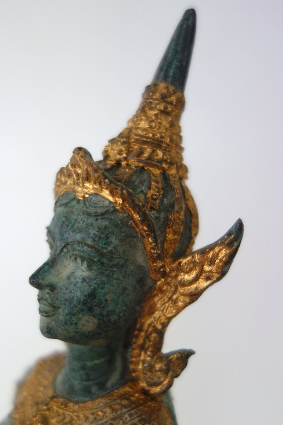 Statua in bronzo musicista divinità thailandese – Sculture (photo 8 of 13)