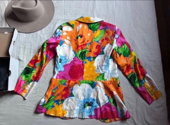 Moschino Couture Vintage 100% Silk Blazer Made in Italy IT42 EU38 – Overige tassen (photo 22 of 34)