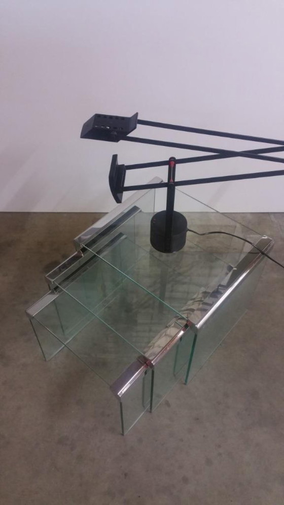 Image 1 of Bijzettafels vintage design Gallotti & Radice, Italië jaren 70