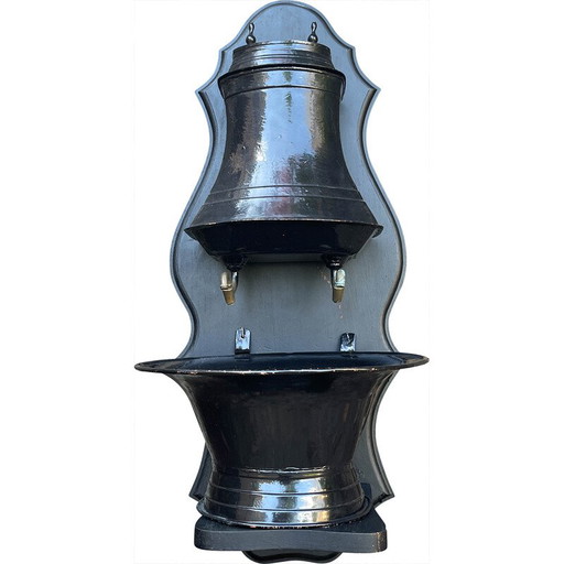 Fuente de cobre vintage de Jean Goardere, Francia