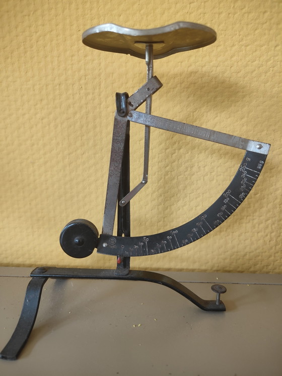 Tre bilance a lettere JP Maul (manca un piatto) – Oggetti decorativi, Metal (photo 5 of 5)