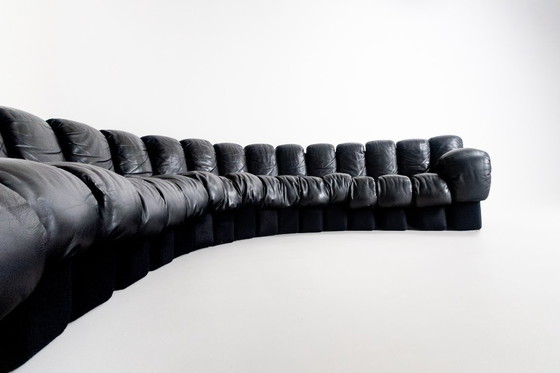 Image 1 of DS-600 Snake or Endless Sofa by De Sede, 18 Elements, Switzerland, 1970