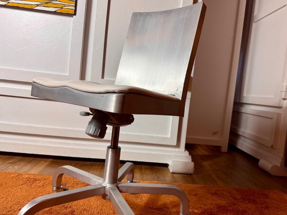 Image 1 of Sedia da ufficio EMECO Hudson, design PHILIPPE STARCK, alluminio