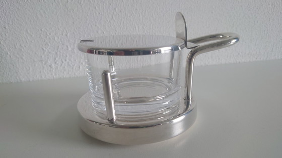 Image 1 of Alessi versilberter Parmesan-Käsetopf