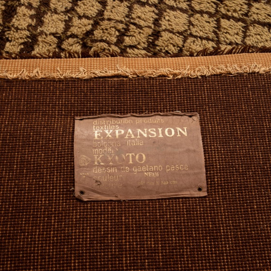 Raro Tappeto Kyoto di Gaetano Pesce per Expansion, 1969 – Tappeti, Wool (photo 3 of 20)