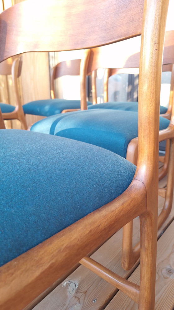 Image 1 of Lot de 6 Chaises Traineau Baumann