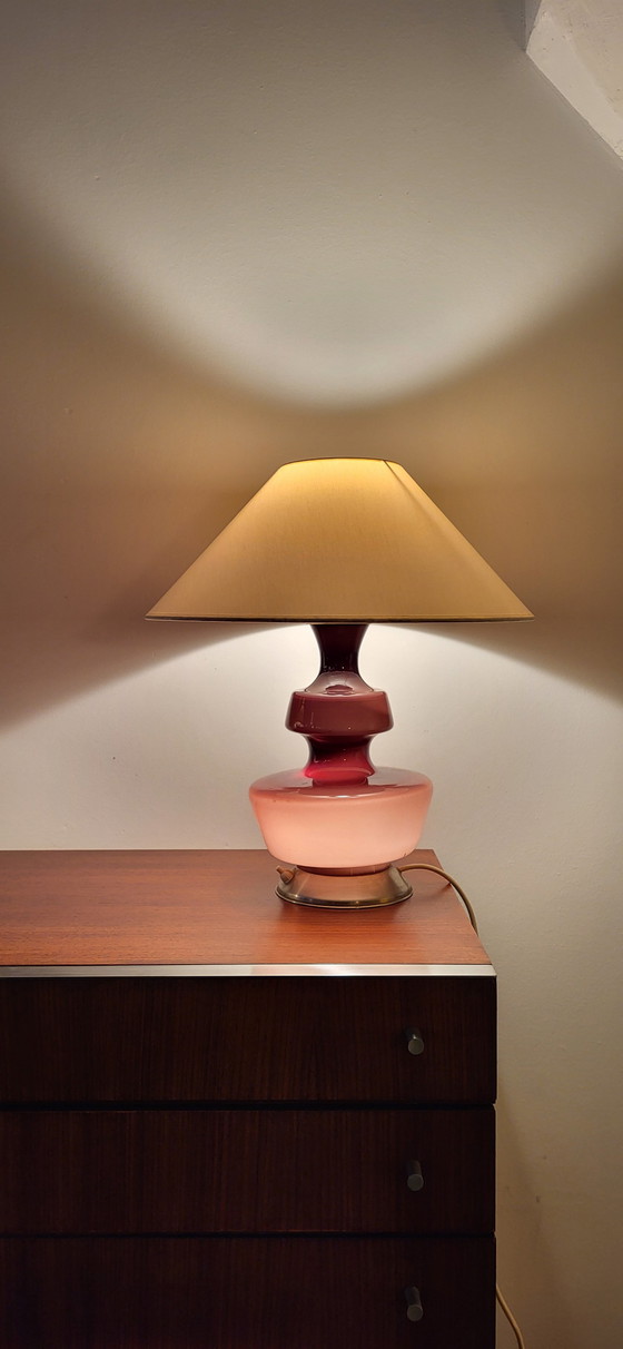 Image 1 of Holmegaard Danish glass lamps mid-century