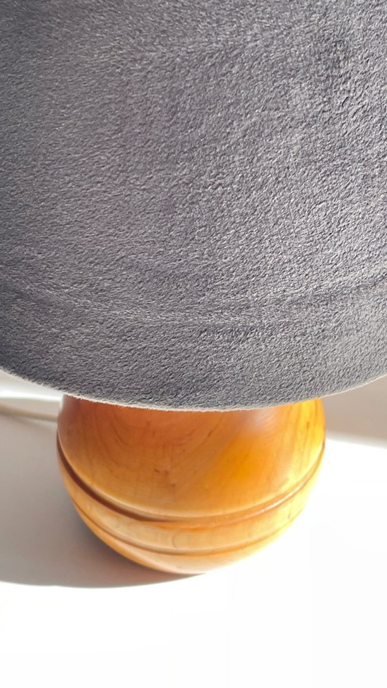 Image 1 of VINTAGE Solid Wood LAMP