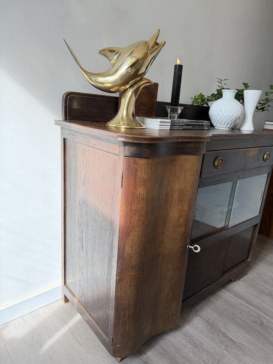 Image 1 of Art Deco display cabinet