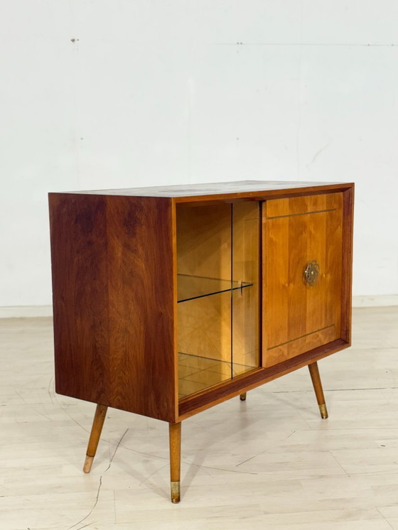 Image 1 of Vintage barkast / ladekast / dressoir / kast / barkast uit het midden van de vorige eeuw
