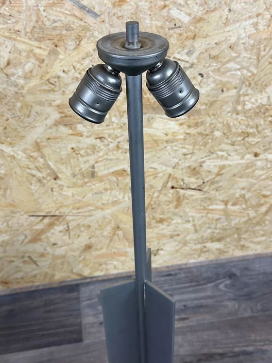 Image 1 of 2x 60er 70er Jahre XL Tischlampe Tischleuchte Aluminium Metall Space Age Design