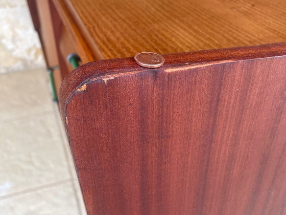Image 1 of Mid-Century, Ash and Mahogany Sideboard 1950s