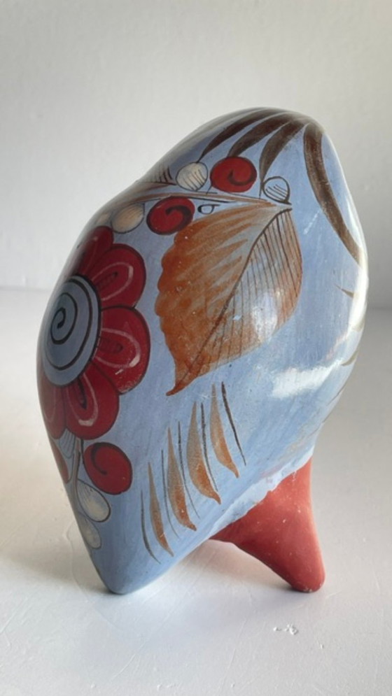 Vintage HANDCRAFTED Ceramic OWL – MEX JP, Decorative Objects (photo 23 of 35)