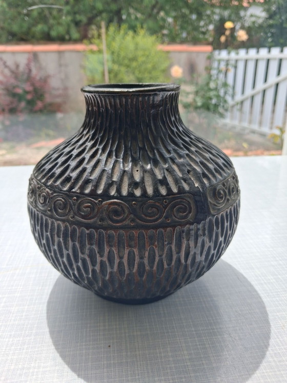 Clanta English Pottery Vase – Ceramic (photo 3 of 6)