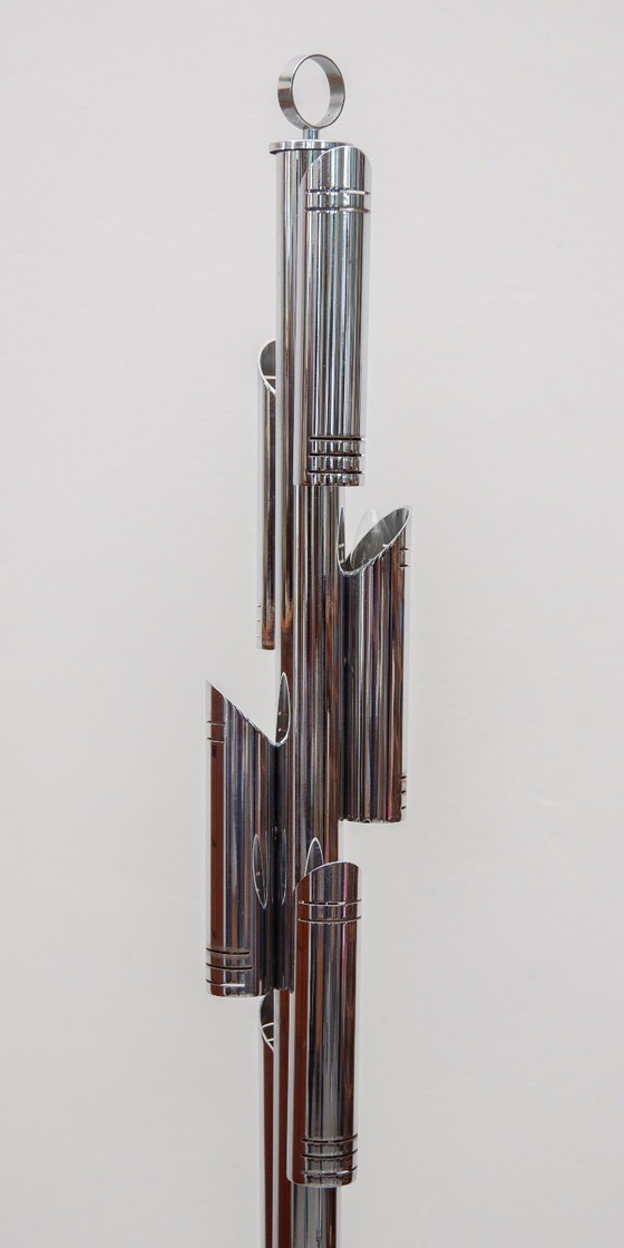 Image 1 of Geatano Sciolari Spage Age Tubular Floor Lamp