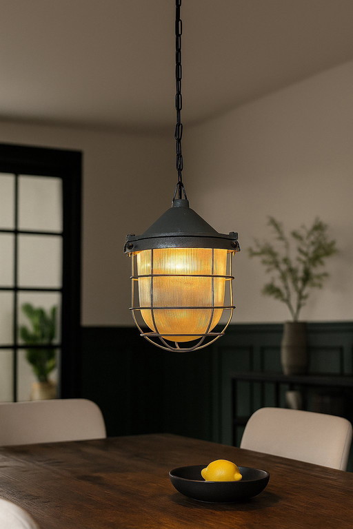 Lámpara colgante industrial