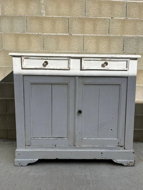 Pariser Buffet aus Massivholz Eiche – Aufbewahrungsschrank, Vintage (photo 12 of 21)
