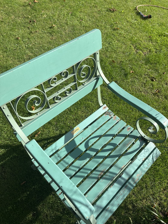 Sedie Garpa Provence + panca Boulogne – Sedie da giardino, Wood, Iron (photo 5 of 13)