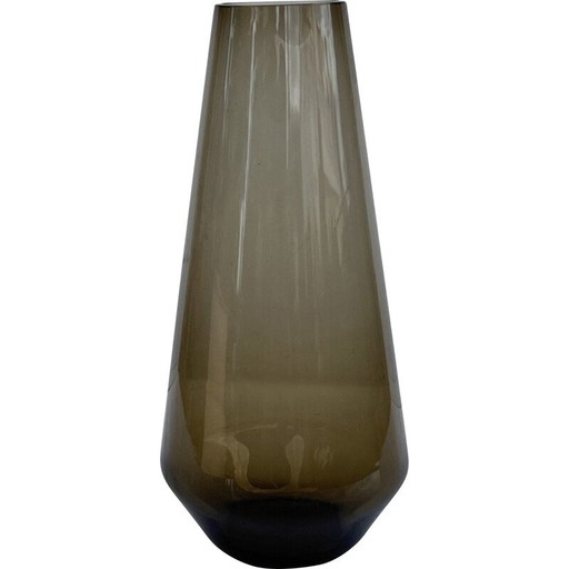 Vase vintage en tourmaline par Wilhelm Wagenfeld pour Wmf, Allemagne 1960