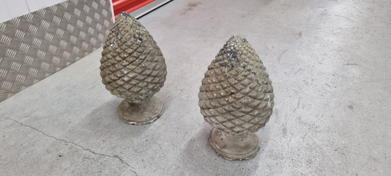 Stone Pinecone Ornaments – Garden accessories (photo 2 of 14)