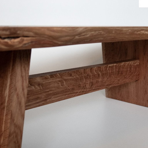 CHÊNE Couchtisch, handgefertigt aus massiver Eiche