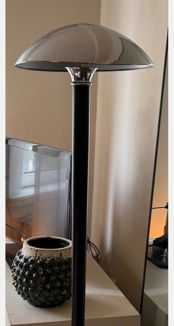 Space Age / Mid-Century Vloerlamp Uit De Jaren 60–70. – Vloerlampen, Chrome (photo 2 of 5)